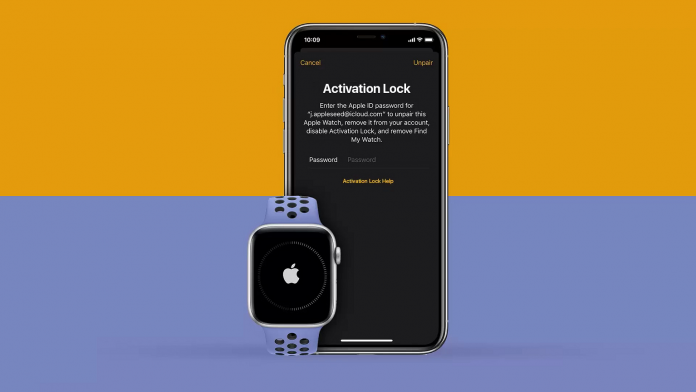 Comment supprimer le verrouillage dactivation sur Apple Watch