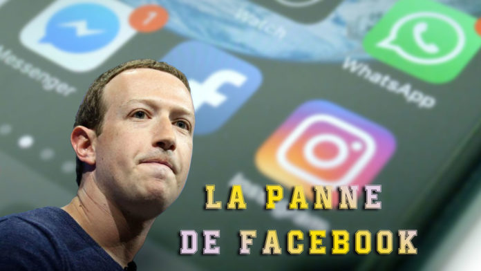 Le groupe facebook et la panne de facbook 