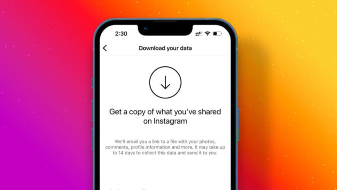 Comment telecharger et afficher vos donnees Instagram 2022