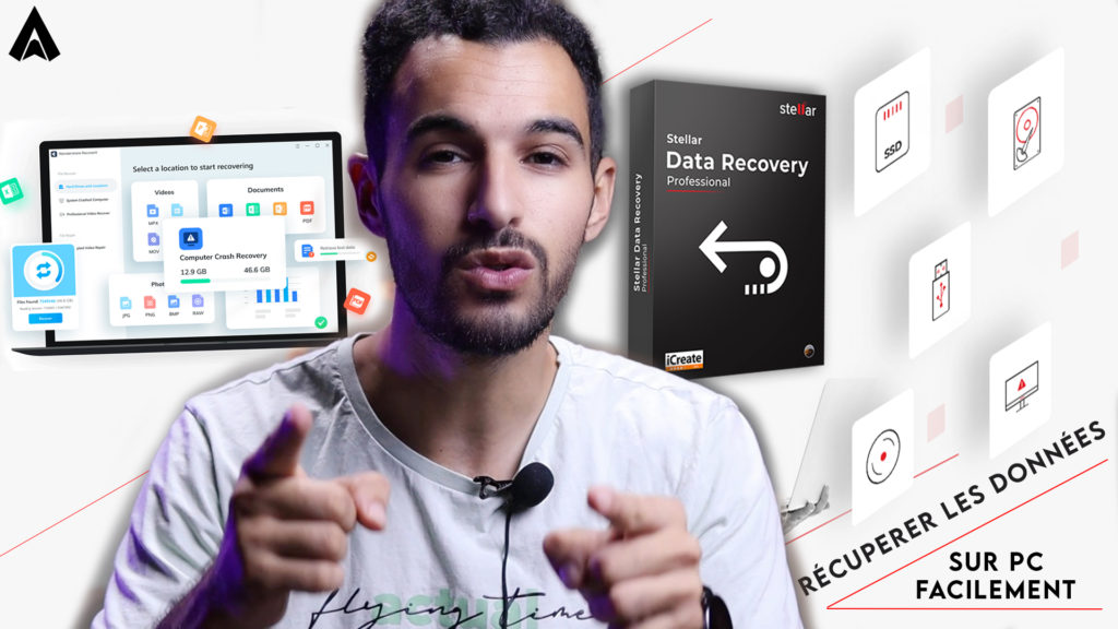 Récupérer les données gratuitement avec Stellar Data Recovery.