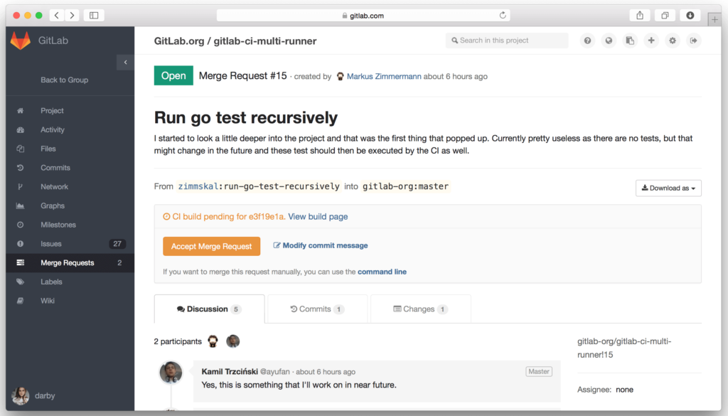 Alternative à GitHub 3 : GitLab