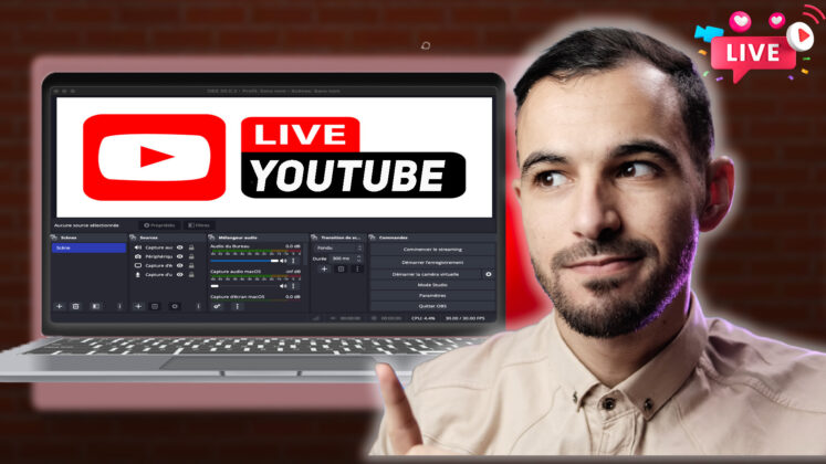 Comment faire un live YouTube Programmer sur PC