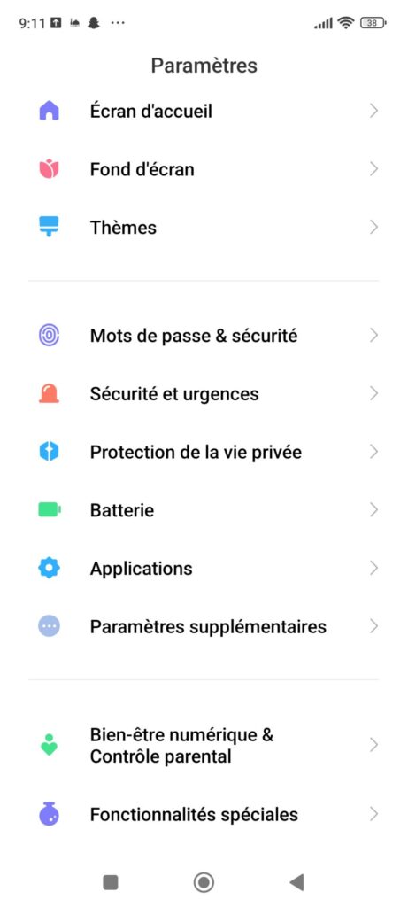 Réinitialiser Google Chrome sur Android - Allez dans Applications ou Applications et notifications