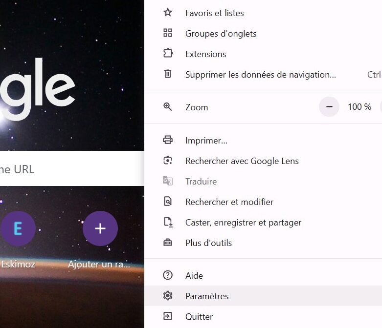 réinitialiser Google Chrome sur Windows et Mac 