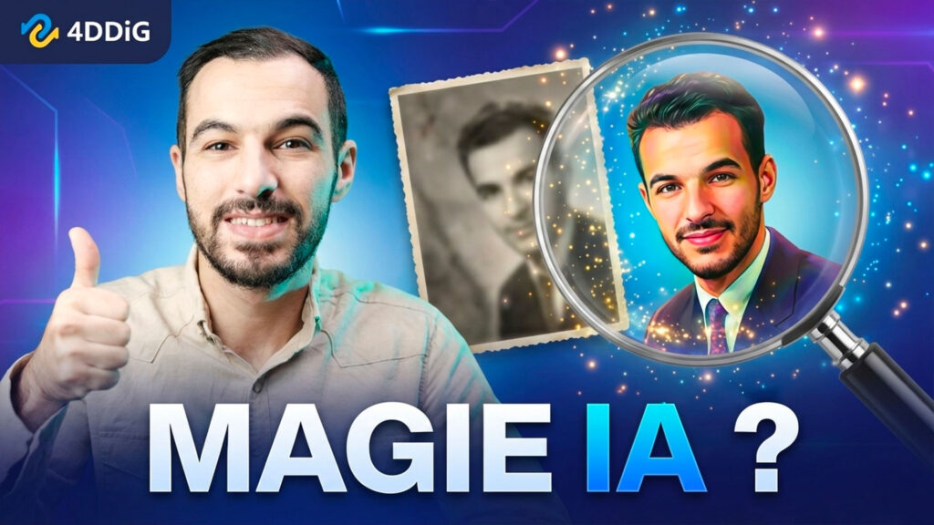 réparer une image avec IA