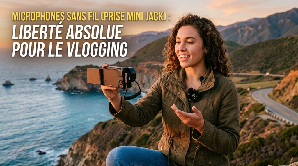 Wireless microphones for vlogging